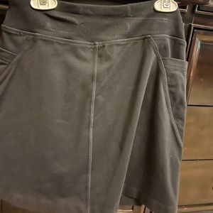 Athleta Skort Womens with built in short Black XS